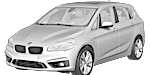 BMW F45 P110D Fault Code
